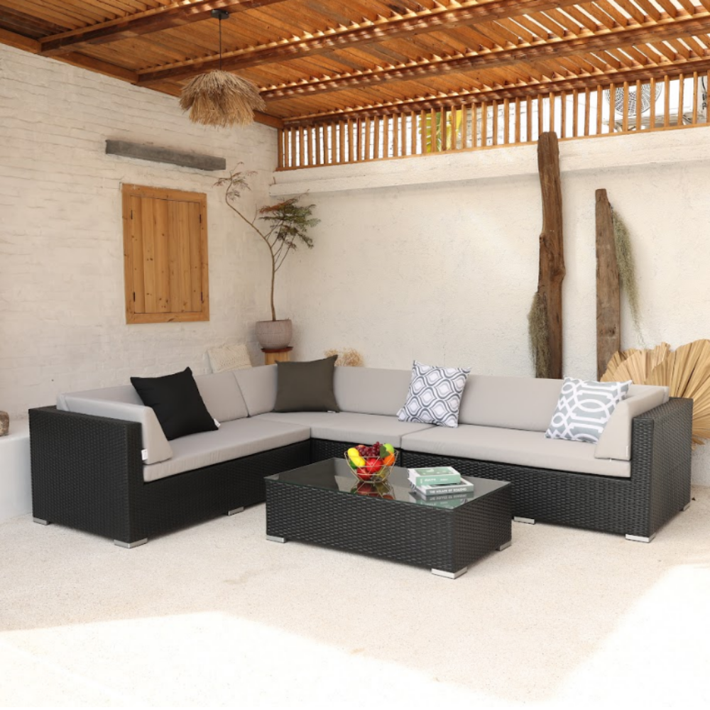 giant L sofa section set
